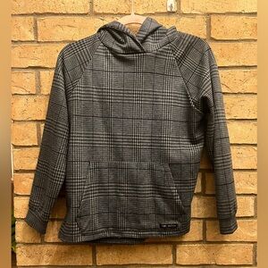 Zara Kids Plaid Hoodie